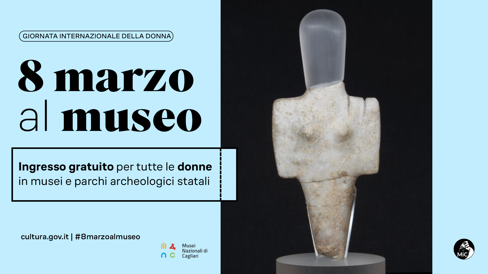 La Giornata Internazionale della Donna ai Musei Nazionali di Cagliari